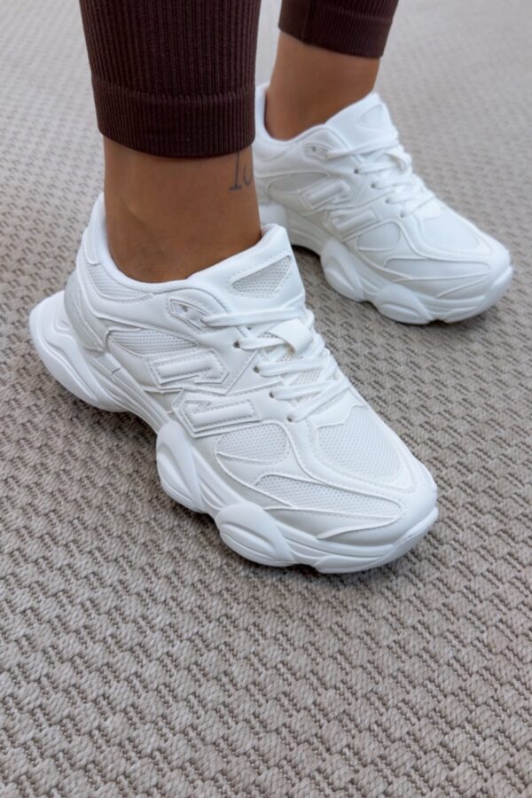 Zapatilla new blanca completa