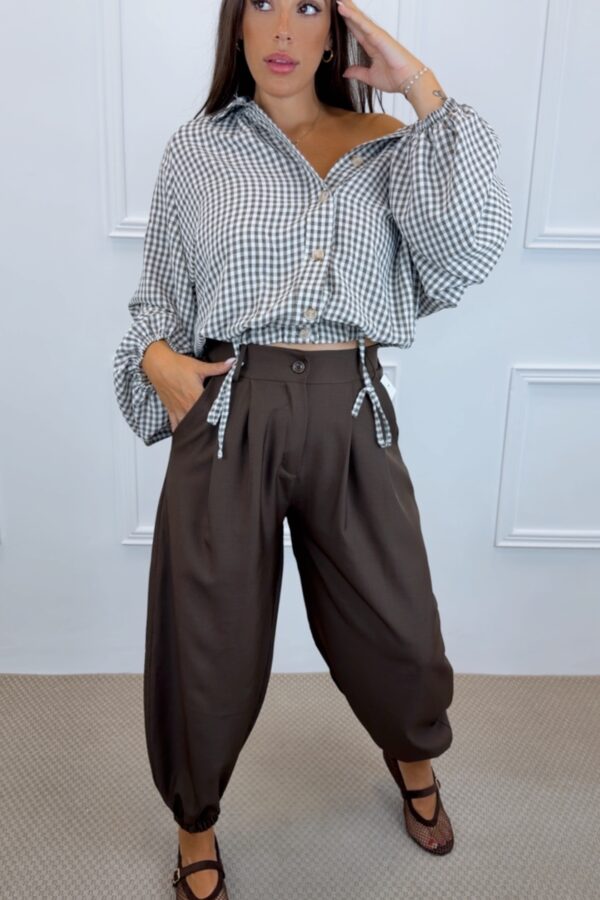 Pantalón pinzas bombacho New