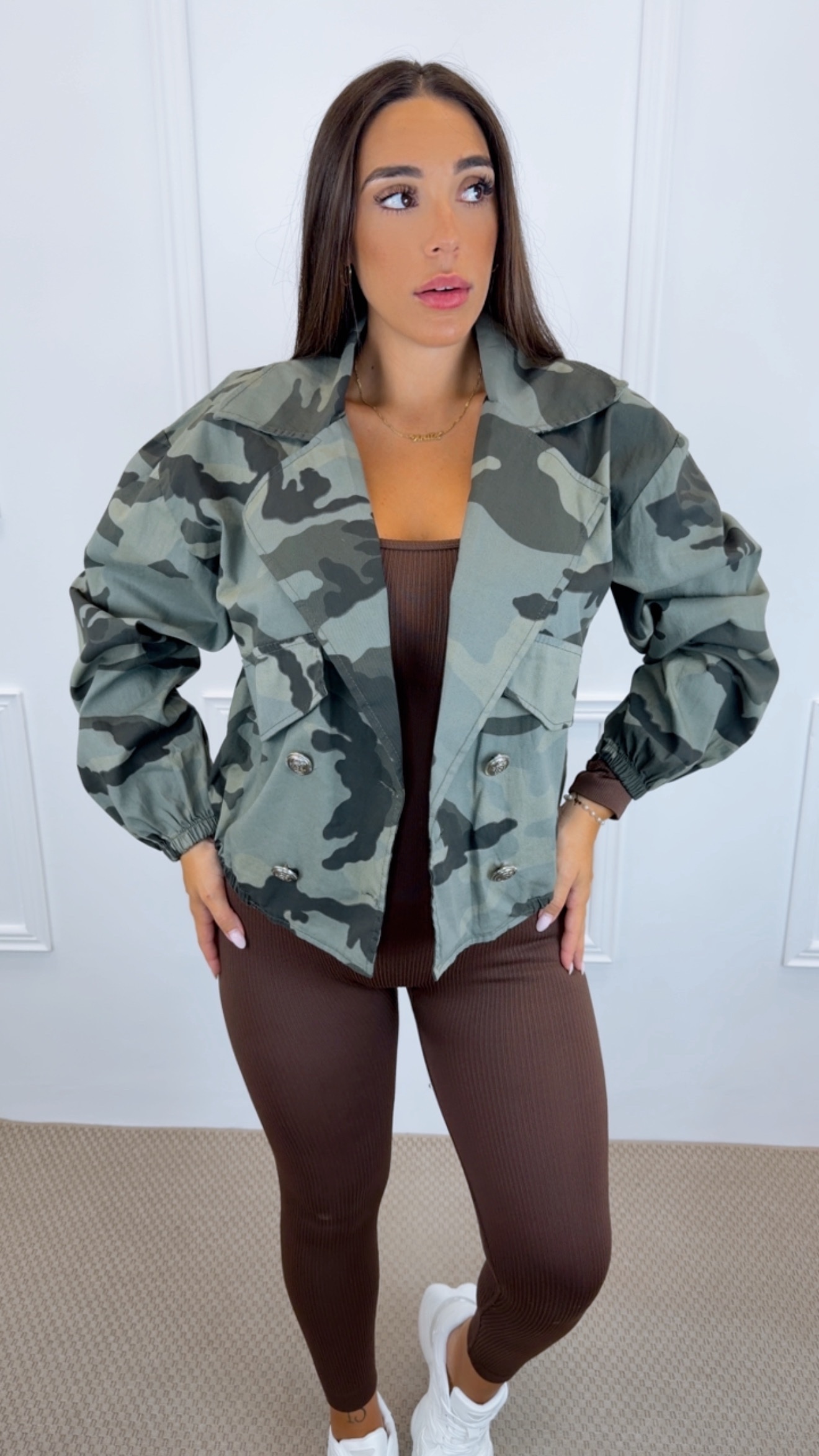 Chaqueta militar New