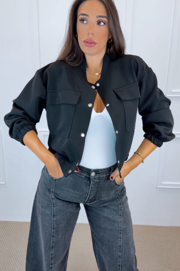 Chaqueta bomber clásica