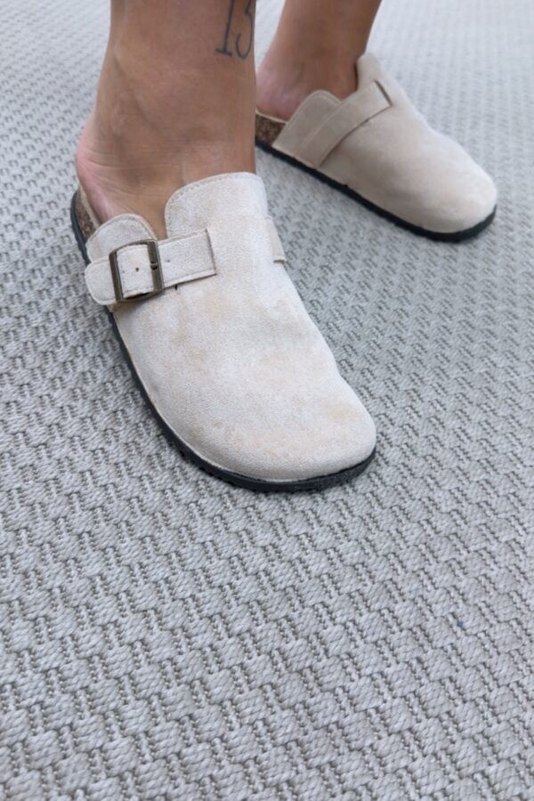 Zueco confort beige